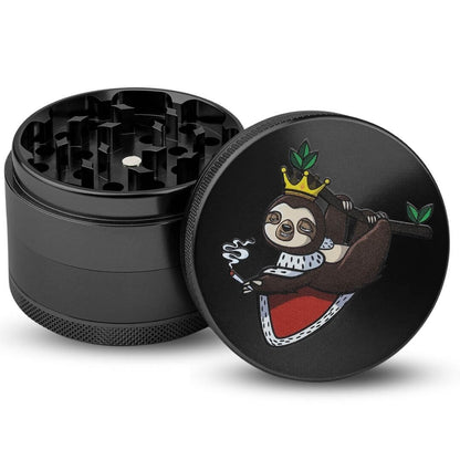 Alu Grinder Ø 55 mm - Schwarz - Comic Style